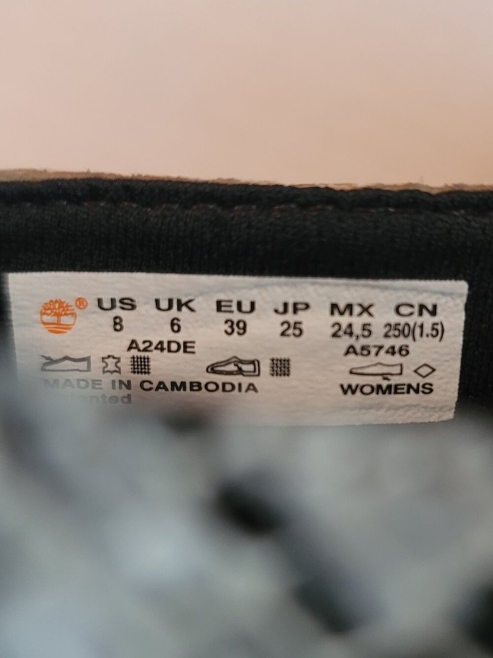 Timberland Women Slip-On Flats Size 8 Snakeskin Leather Espadrille Earthy Indie - Picture 6 of 13